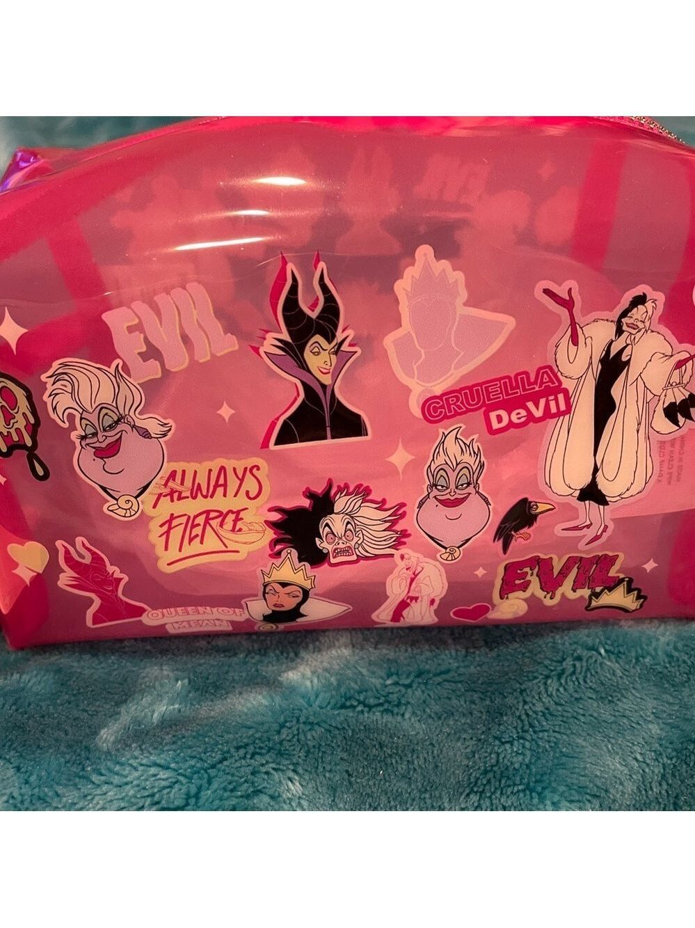 NWT Disney Skinnydip London Villians  make up pouch